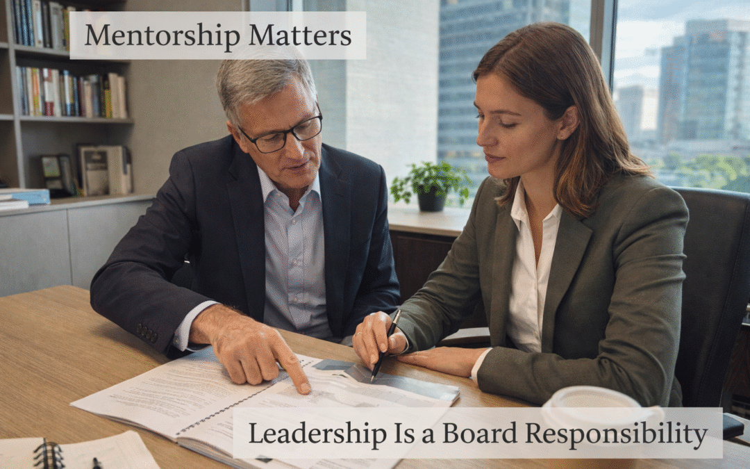 Boards Should Prioritize Leadership Development