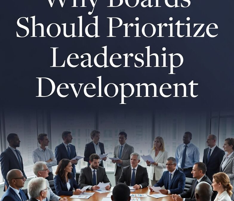 Why Boards Should Prioritize Leadership Development
